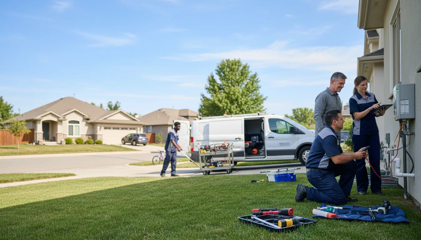 Tankless water heater service in Llewellyn, PA